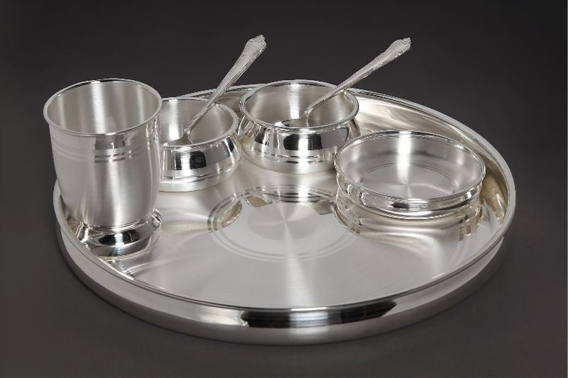 Silver kitchenware