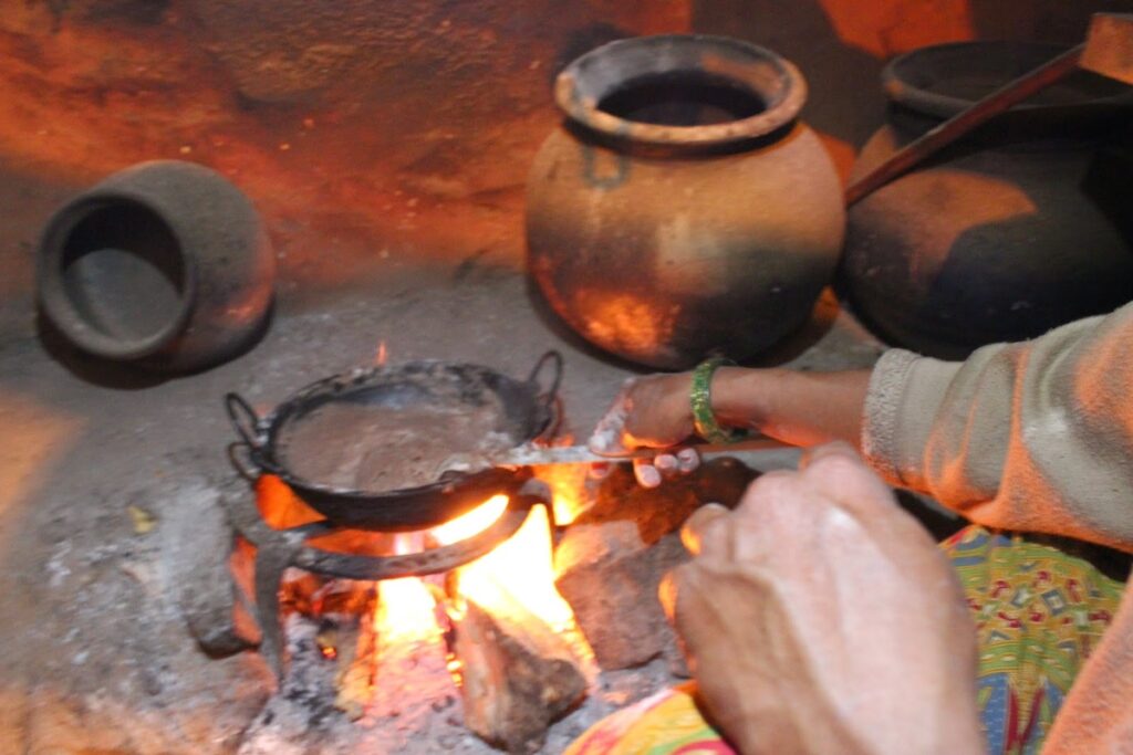 traditional kitchen stove