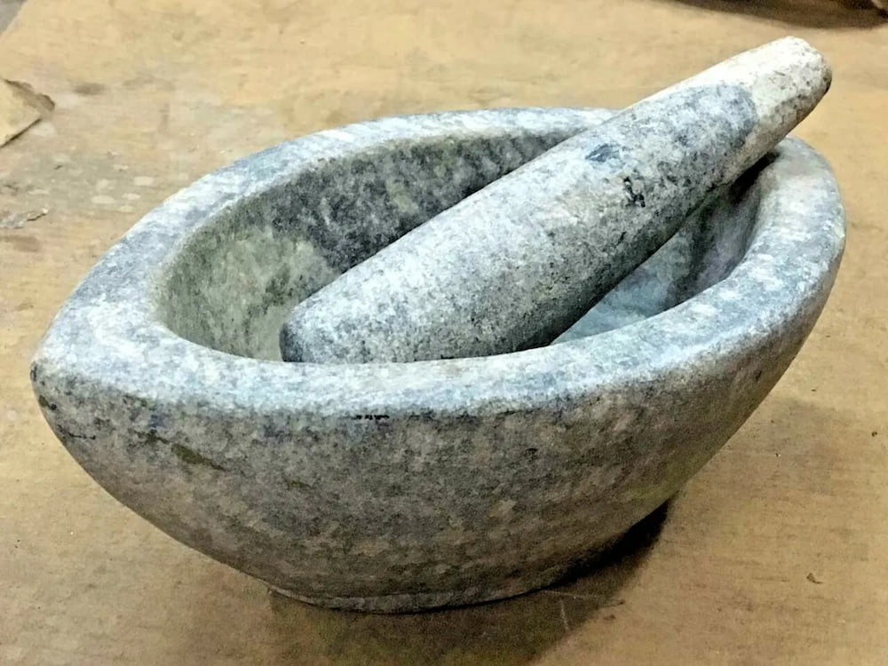 Indian Mortar and Pestle