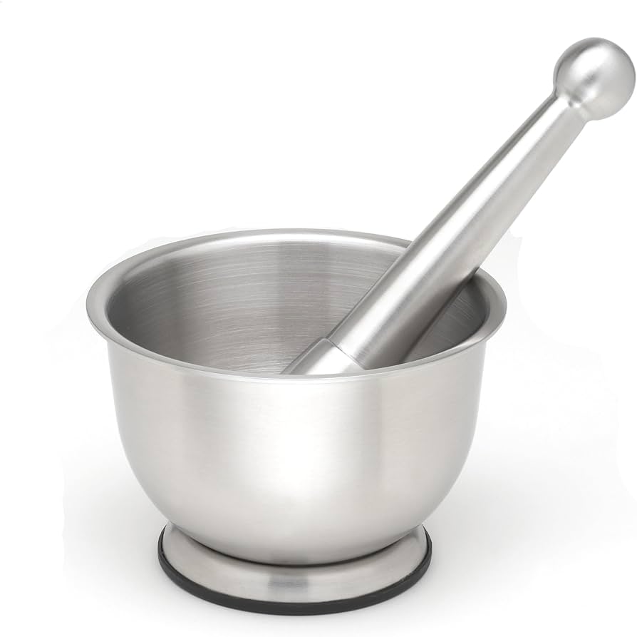 Stainless Steel Mortar and Pestle